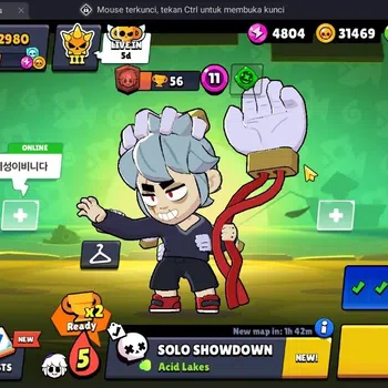 Brawl Stars Accounts Trophy 2980 |54 Brawler|10 Max Hc(Shelly,Nita,Colt,ETC)|4Hc(SG Rico,SB Rico,Edgar),4 Legend