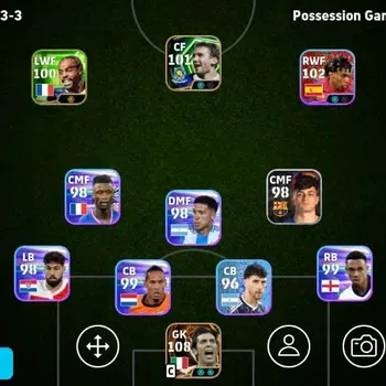 eFootball Accounts Legends & Iconic Players Mobile|PW 3080|Gianluigi Buffon BigT,Andrly Shevchnko Epic|2026|Check SS EFB2194B