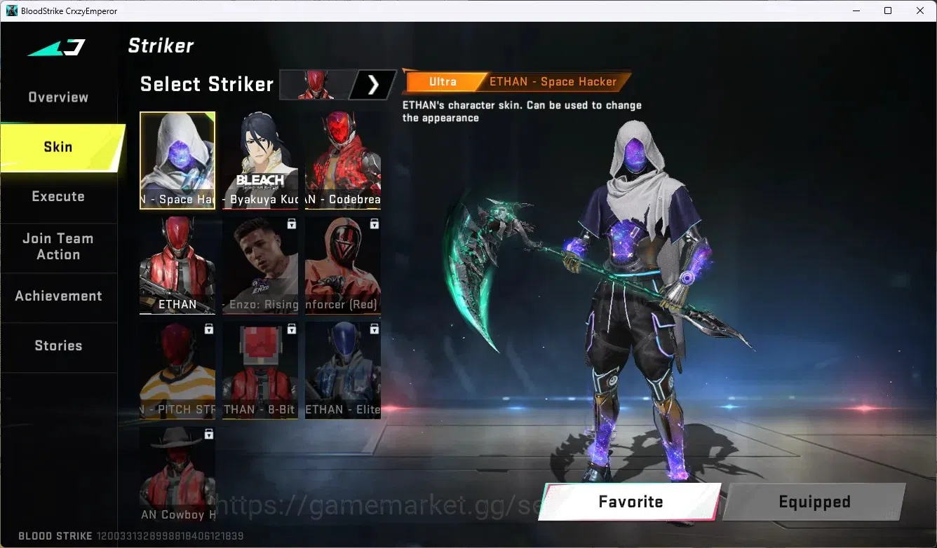 Blood Strike Accounts ASIA |1 ETERNAL: MB2-Pumpknight | 2 7DS | 3 LIMITE image 17