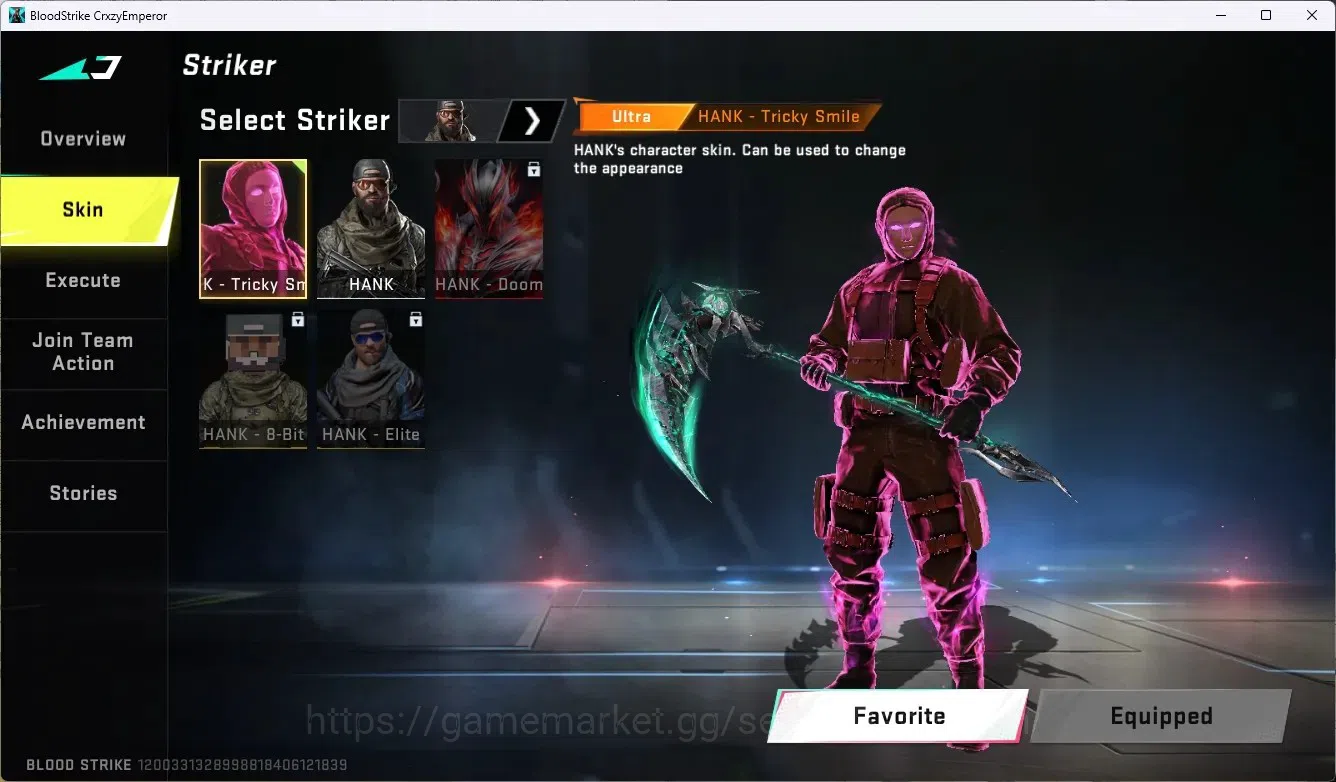 Blood Strike Accounts ASIA |1 ETERNAL: MB2-Pumpknight | 2 7DS | 3 LIMITE image 19