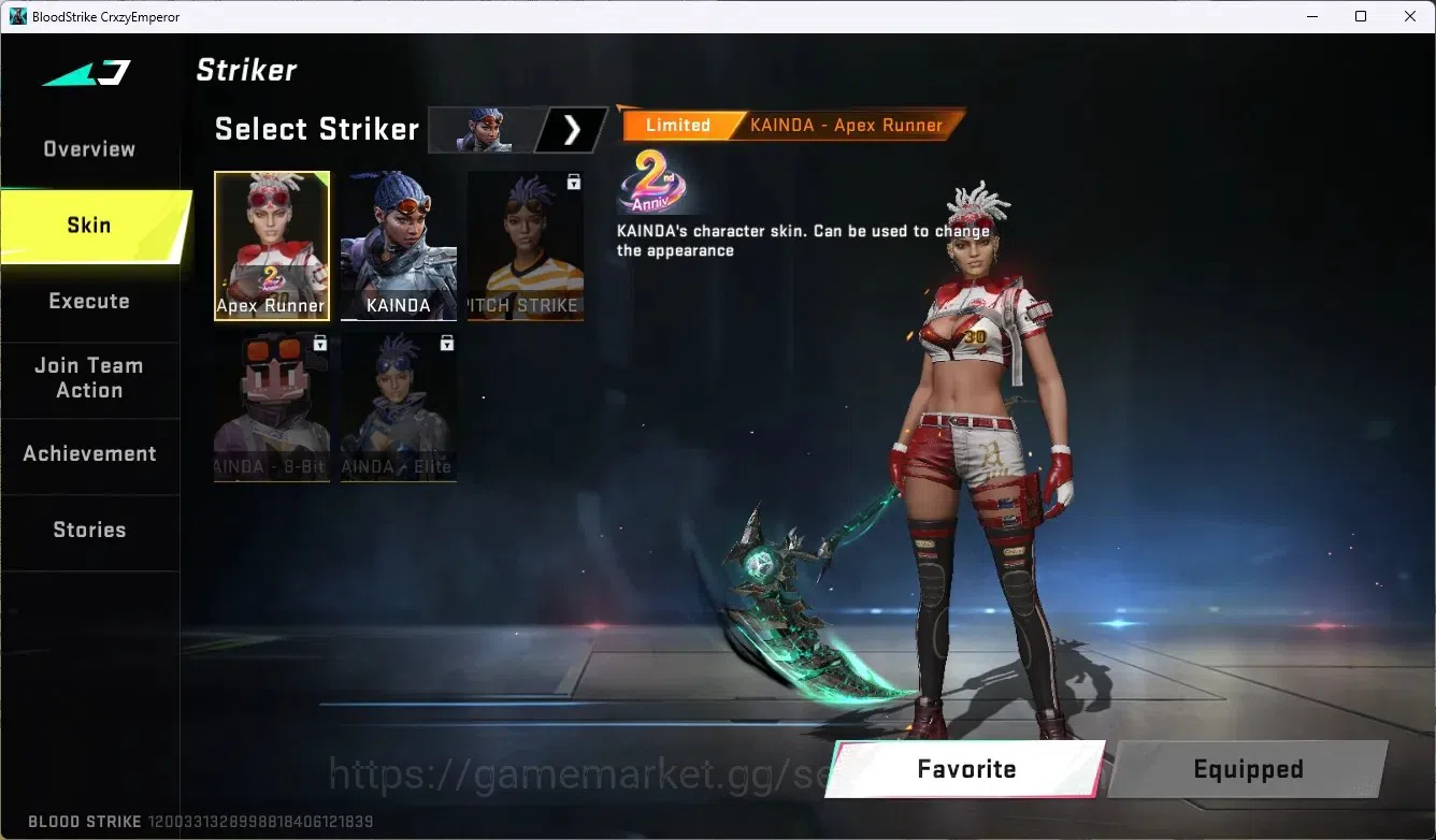 Blood Strike Accounts ASIA |1 ETERNAL: MB2-Pumpknight | 2 7DS | 3 LIMITE image 20
