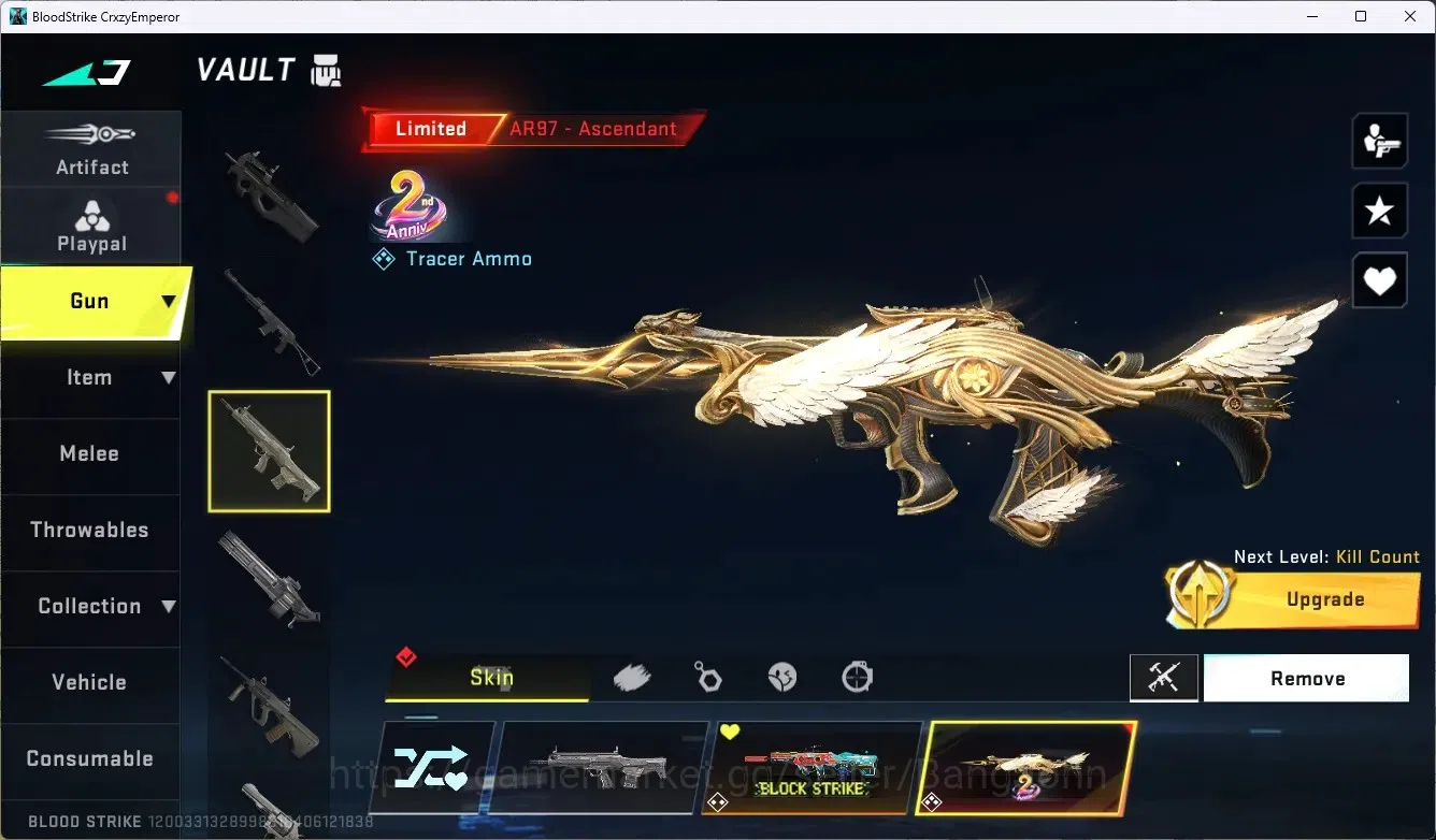 Blood Strike Accounts ASIA |1 ETERNAL: MB2-Pumpknight | 2 7DS | 3 LIMITE image 6