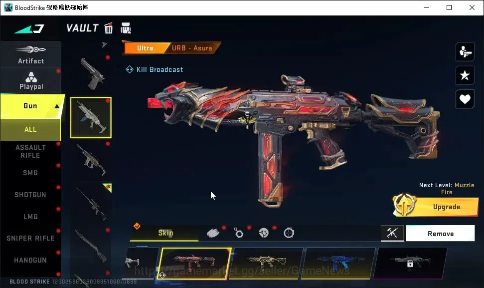 Blood Strike Accounts ASIA|ETERNAL DEagle-Scorpius|9 ULTRA[M4A1,Vector,U image 13