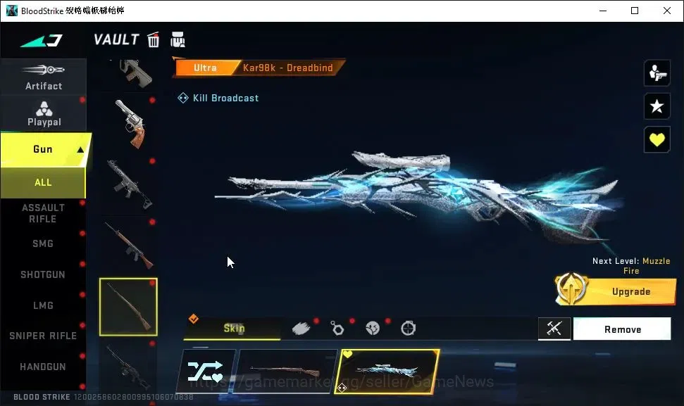 Blood Strike Accounts ASIA|ETERNAL DEagle-Scorpius|9 ULTRA[M4A1,Vector,U image 8