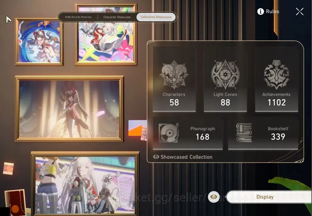 Honkai Star Rail Accounts Others Asia|TL 70|28 Limited|5 PremTeam|(Castorice,Sparxie,Anaxa,Sunday)+Sign Sparkle E1,Jingliu 3