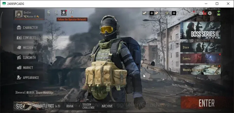 Arena Breakout Accounts High-End MOBILE Lv30|SV 35M|CV 19M|3 Set|B AK-74N,QS AKS-74U,Peak AEK,SS Groza,SS T03,Etc|HLC 1