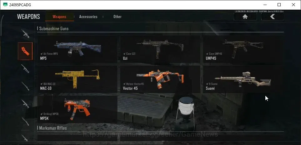 Arena Breakout Accounts High-End MOBILE Lv30|SV 35M|CV 19M|3 Set|B AK-74N,QS AKS-74U,Peak AEK,SS Groza,SS T03,Etc|HLC 6