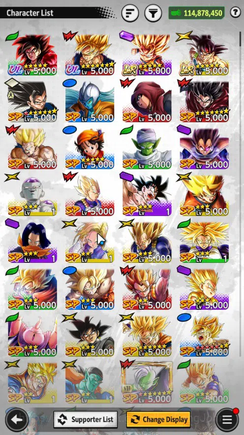 Dragon Ball Legends Accounts Lvl 156|114 M Total Power|2 Ultra|2 LR|Ultra SS Go image 3