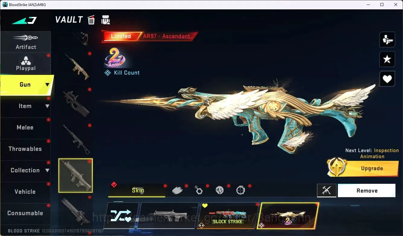 Blood Strike Accounts ASIA |1 Eternal|7 Collab Gun 7DS/EVA/TR|6 Limited image 18