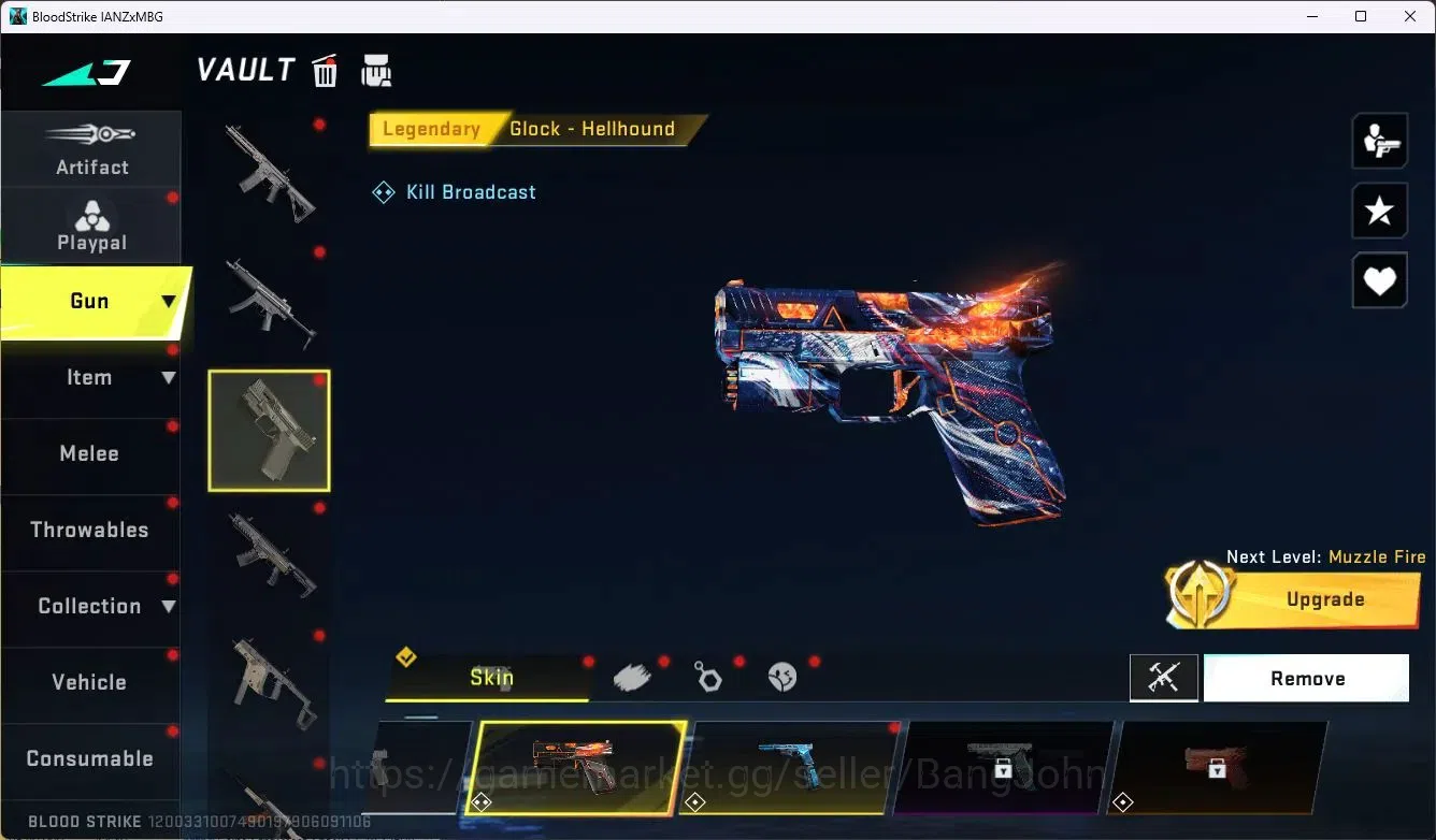 Blood Strike Accounts ASIA |1 Eternal|7 Collab Gun 7DS/EVA/TR|6 Limited image 4