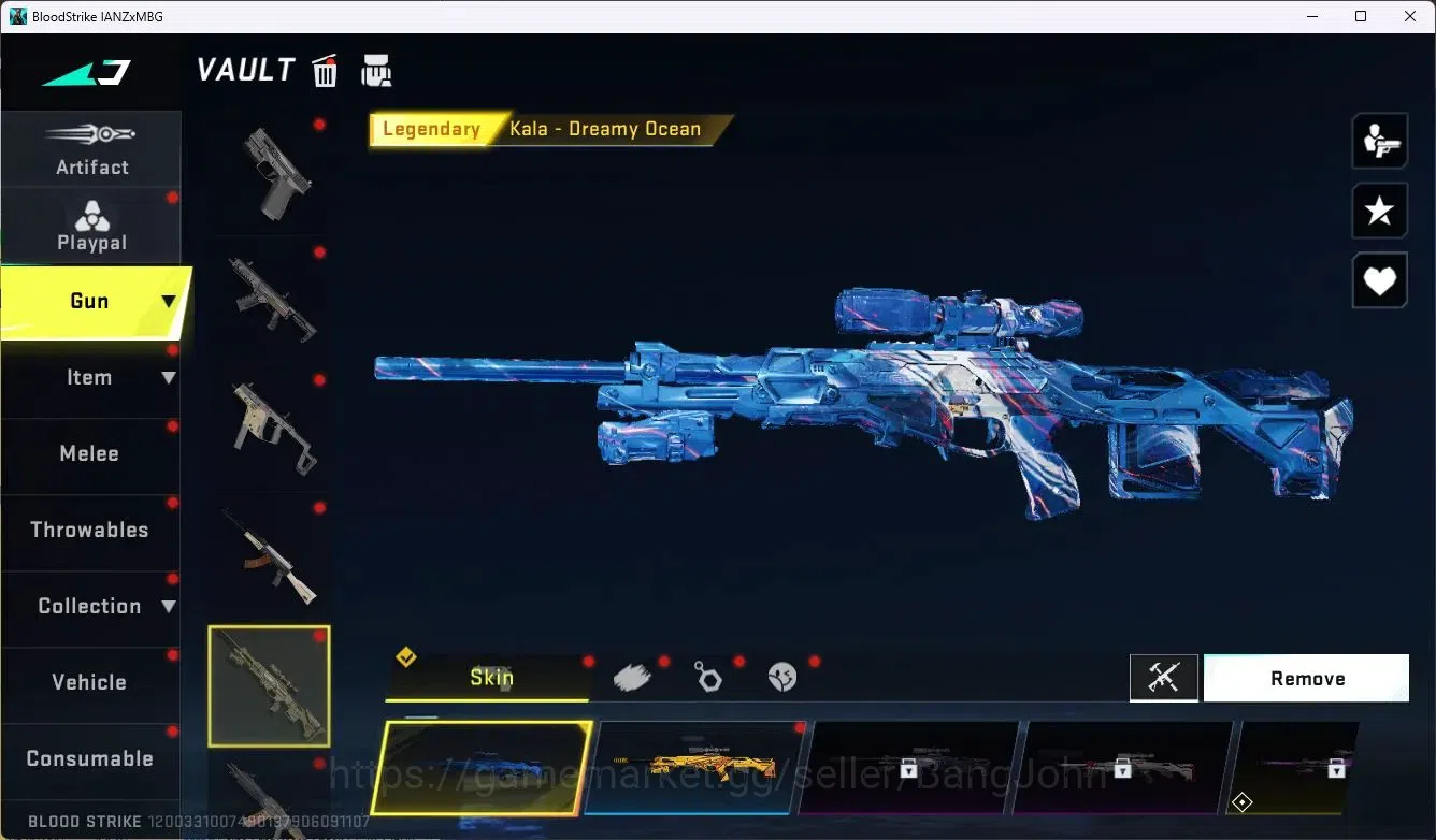 Blood Strike Accounts ASIA |1 Eternal|7 Collab Gun 7DS/EVA/TR|6 Limited image 8