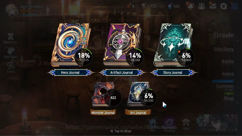 Epic Seven Accounts GLOBAL Unverif| Starter |1 ML (Mediator Kawerik)+F image 2