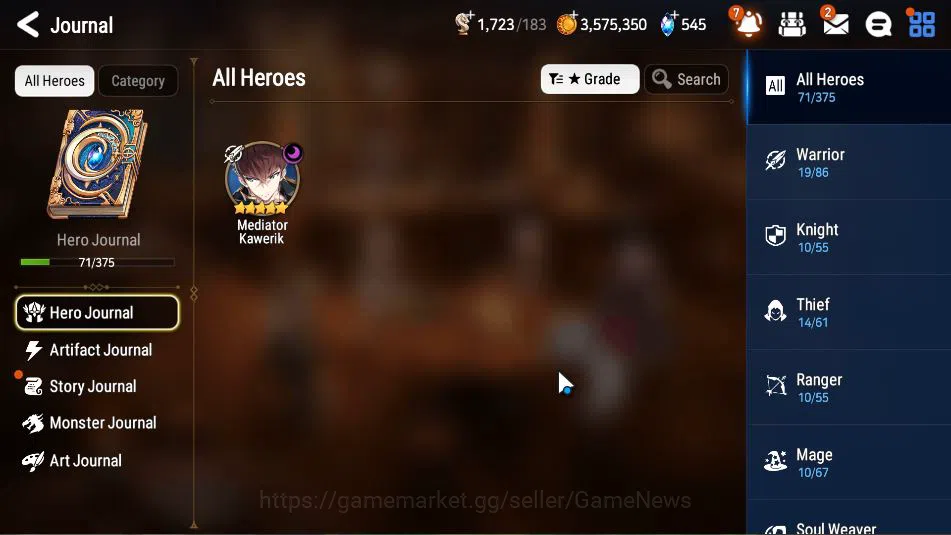 Epic Seven Accounts GLOBAL Unverif| Starter |1 ML (Mediator Kawerik)+F image 4