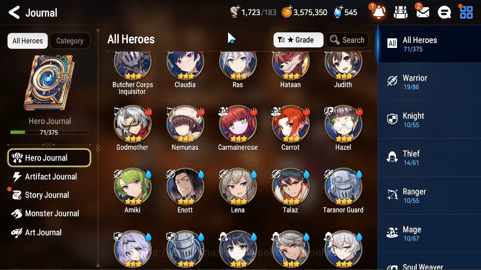 Epic Seven Accounts GLOBAL Unverif| Starter |1 ML (Mediator Kawerik)+F image 6