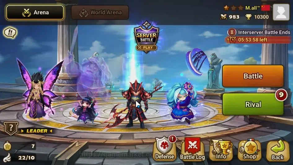 Summoners War: Sky Arena Accounts GLOBAL Lv 100|2 LD[Nicki,Nyx]|16 Total NB5[Laika,R image 12