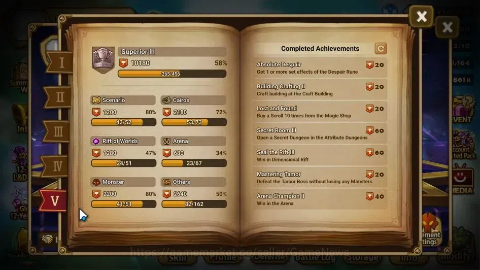 Summoners War: Sky Arena Accounts GLOBAL Lv 100|2 LD[Nicki,Nyx]|16 Total NB5[Laika,R image 7