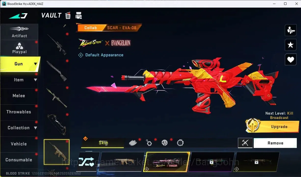 Blood Strike Accounts ASIA | 1 ETERNAL: Desert Eagle-Scorpius | 3 EVA | image 12