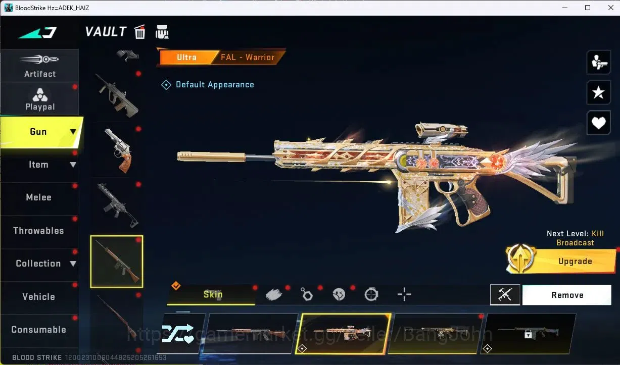 Blood Strike Accounts ASIA | 1 ETERNAL: Desert Eagle-Scorpius | 3 EVA | image 15