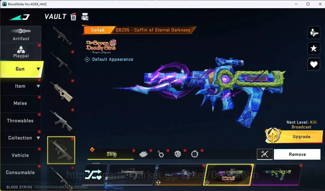 Blood Strike Accounts ASIA | 1 ETERNAL: Desert Eagle-Scorpius | 3 EVA | image 16