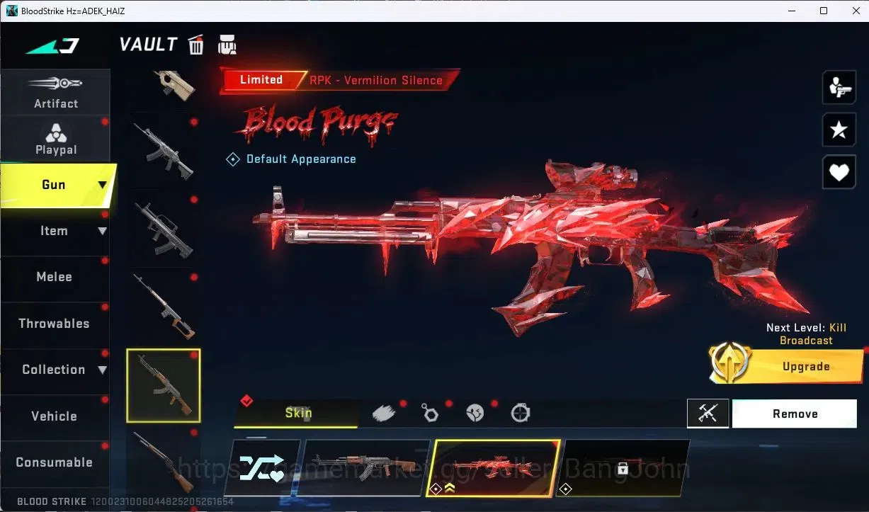 Blood Strike Accounts ASIA | 1 ETERNAL: Desert Eagle-Scorpius | 3 EVA | image 17