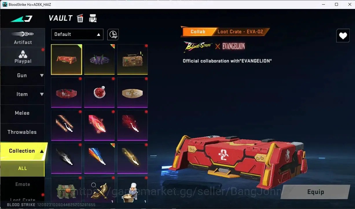 Blood Strike Accounts ASIA | 1 ETERNAL: Desert Eagle-Scorpius | 3 EVA | image 20