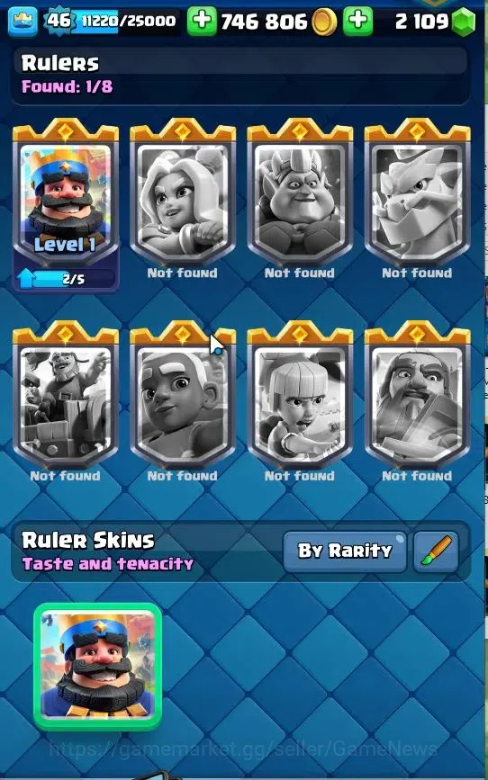 Clash Royale Accounts Lv 46|Trophy 9564|KTL 14|TotalCard 121|3 Max|1 Her image 11