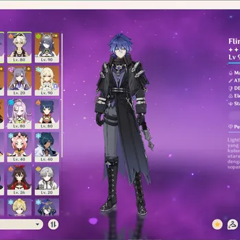 Genshin Impact Accounts Others ASIA|AR 56|6 limit (Columbina C1+Sign,Flins,Lauma,Nefer,Arlecchino,Chasca) 2 Char