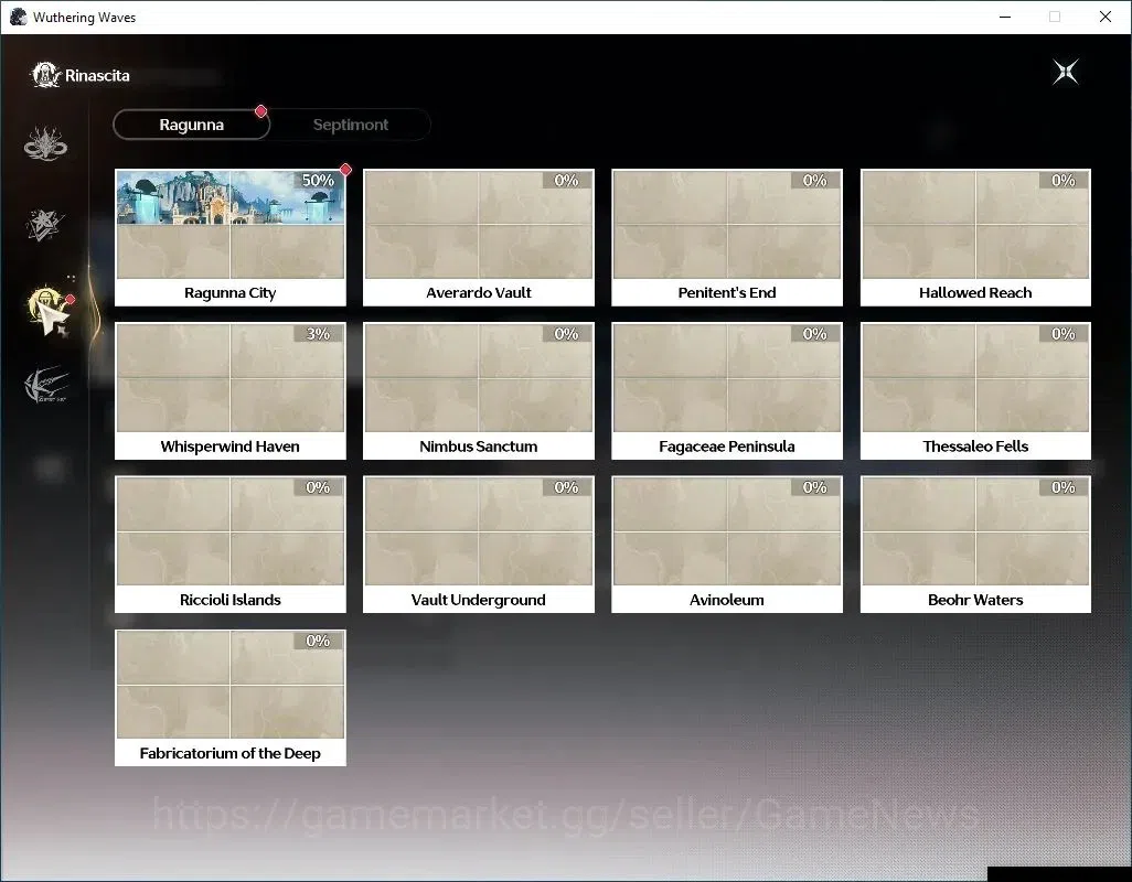 Wuthering Waves Accounts SEA | UL 11 | 1 Limited | [Chisa] | Data Bank Lv 5 image 13