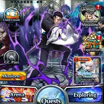 Grand Summoners End-Game Global|Rank 123|20 Ascend+7 TW|(Roy,Fen,Himura,Hak image 1
