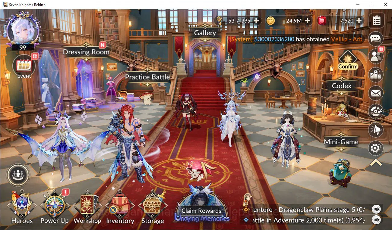 Seven Knights Re:Birth Accounts Global SEA|Full Ex-7k[JuriTC1,Fai,Melia,Rosie,Geli image 11