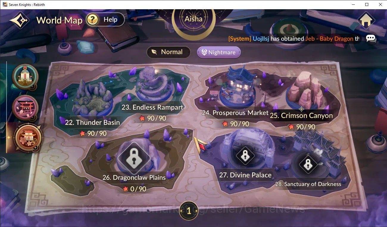 Seven Knights Re:Birth Accounts Global SEA|Full Ex-7k[JuriTC1,Fai,Melia,Rosie,Geli image 3
