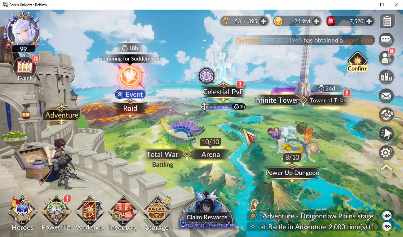 Seven Knights Re:Birth Accounts Global SEA|Full Ex-7k[JuriTC1,Fai,Melia,Rosie,Geli image 4