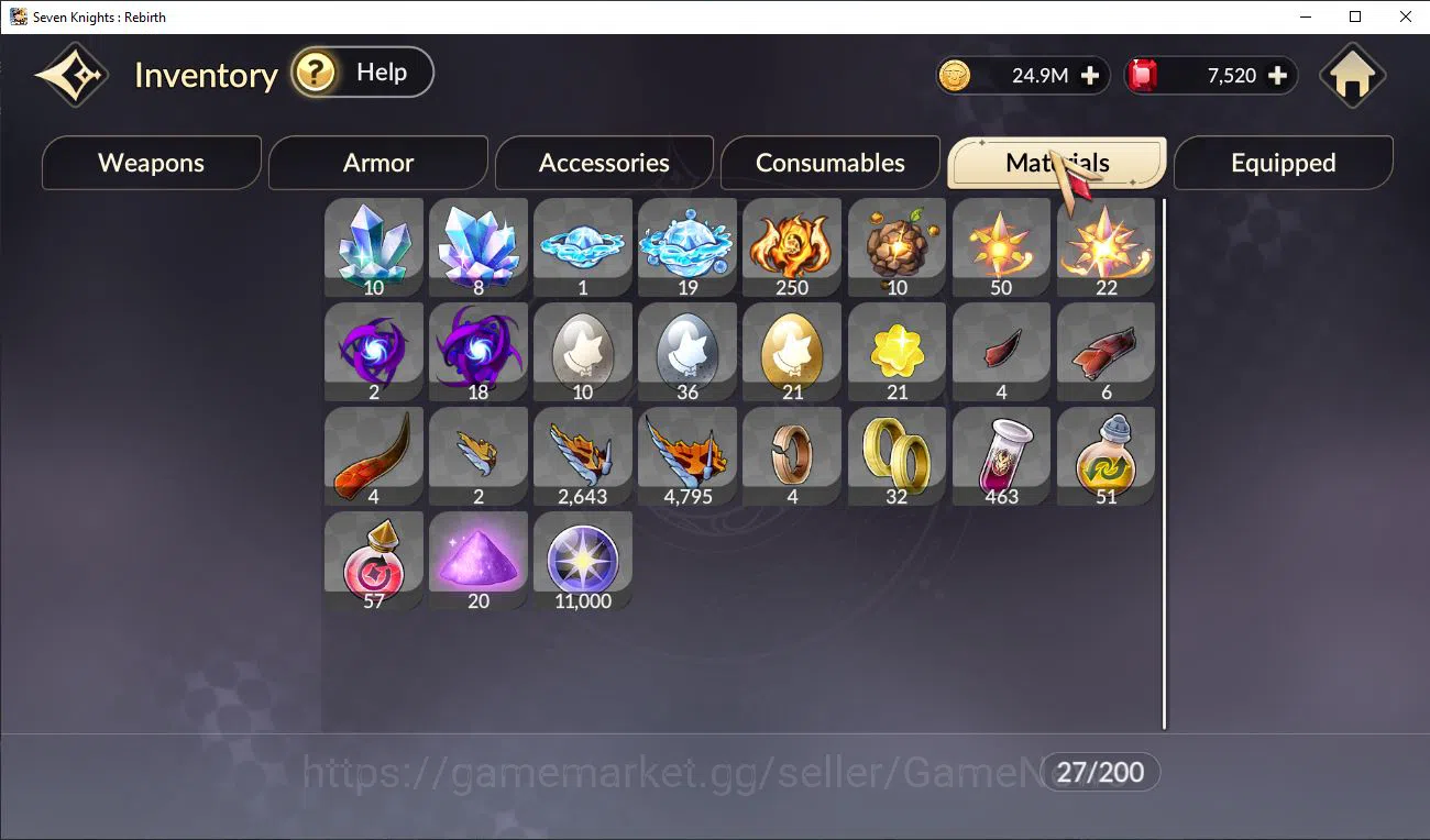 Seven Knights Re:Birth Accounts Global SEA|Full Ex-7k[JuriTC1,Fai,Melia,Rosie,Geli image 6