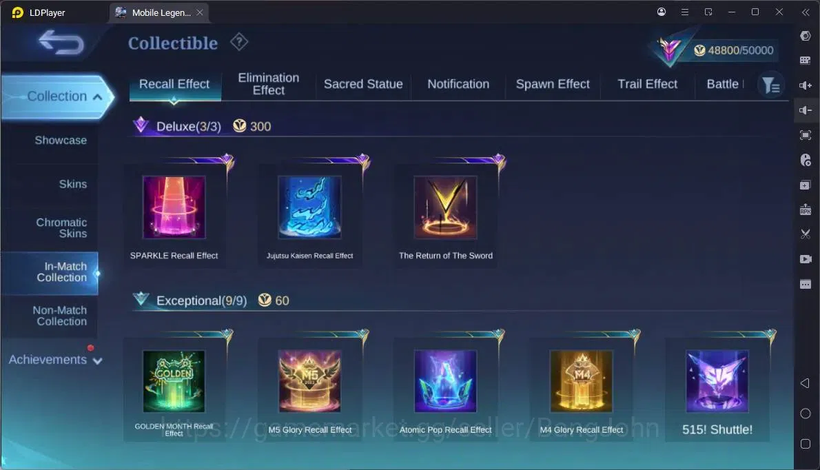 Mobile Legends: Bang Bang Accounts Global|Hero 132|Skin 230|Renowned|KOF Karina|CC Na image 15