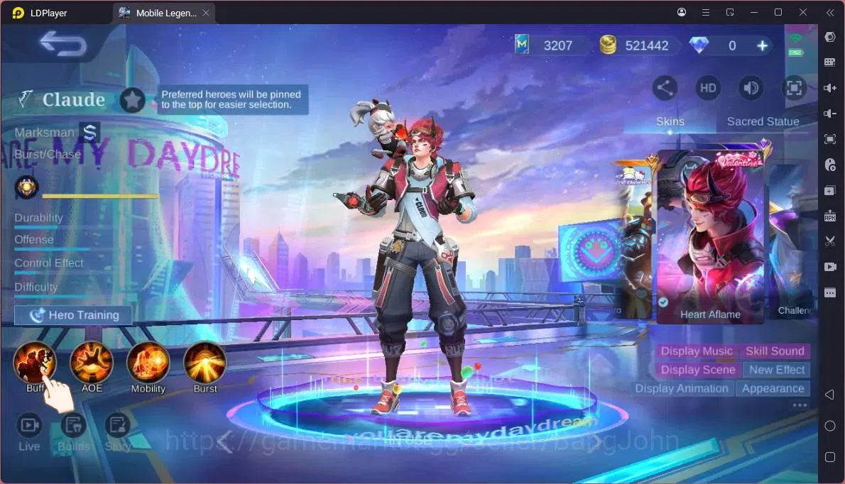 Mobile Legends: Bang Bang Accounts Global|Hero 132|Skin 230|Renowned|KOF Karina|CC Na image 19