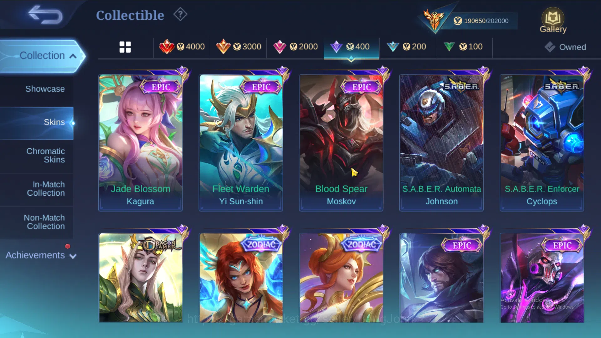 Mobile Legends: Bang Bang Accounts Hero 130 | Skin 509 |  Legend Miya | Legend Alucar image 12