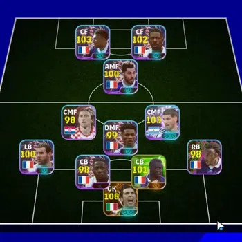 eFootball Accounts Legends & Iconic Players Android|NationalTeamPack France'26|Big Time Gianluigi Buffon|Epic