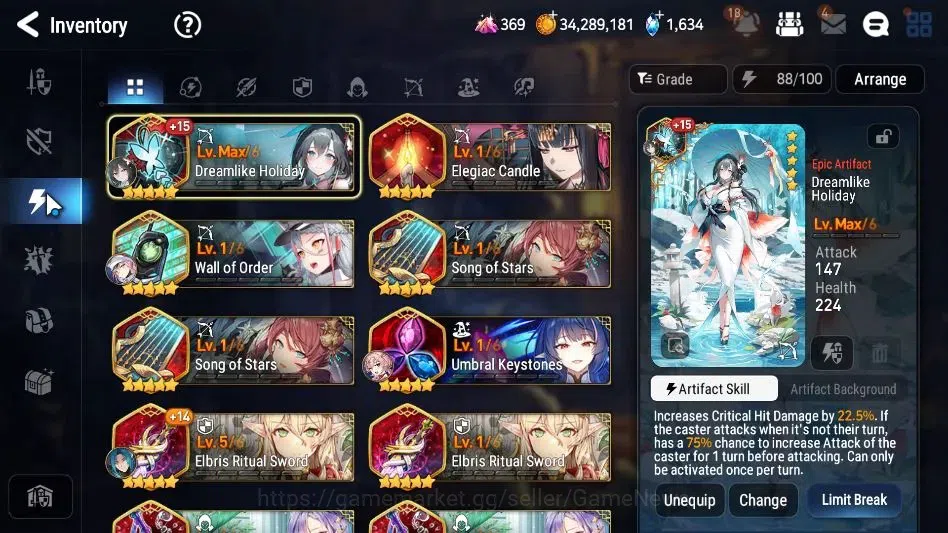 Epic Seven Accounts GLOBAL Unverif|New Era|6 ML[School Nurse Yulha,Bel image 12