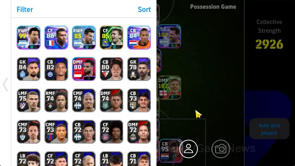 eFootball Accounts Android|Epic Andrea Pirlo,Steven Gerrard,Andriy Sh image 2