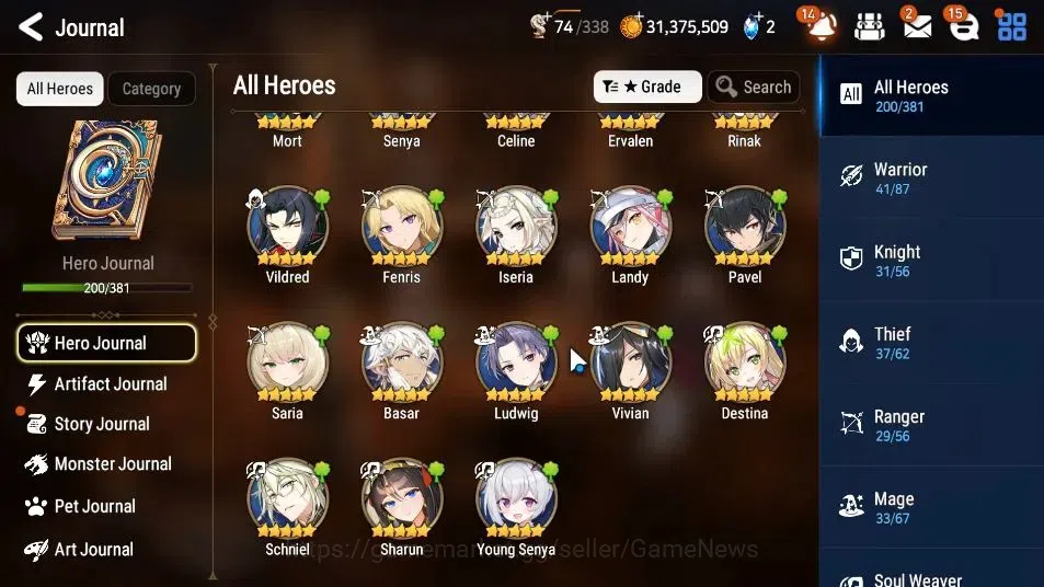 Epic Seven Accounts GLOBAL UnVerif|18ML(School Nurse Yulha,BArunka,LOT image 11