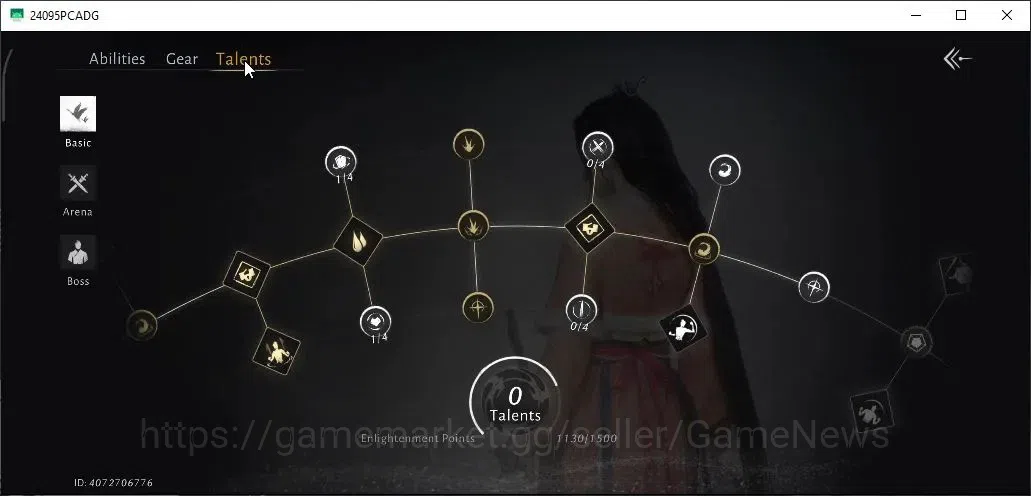 Where Winds Meet Accounts GLOBAL|Lv92|1Harmonic Core|GS 22K|Peaceful Life|An image 10