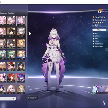 Honkai Star Rail Accounts Others Asia|TL 70|2 Team Prem|23 Limited|(Castorice,Rin Tohsaka,Archer,Saber)+Sign