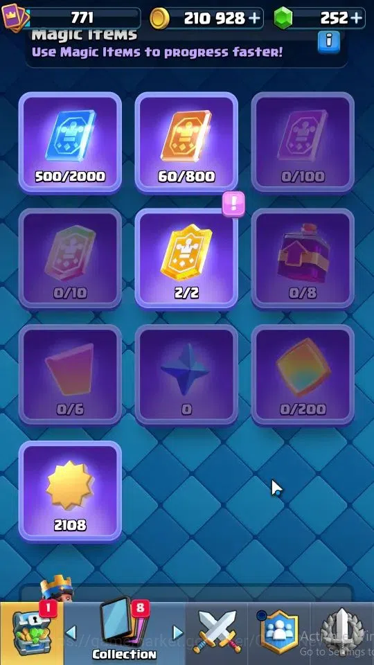 Clash Royale Accounts LV 771|Trophy 6582|KTL 12|Card 109/121|3 Hero 3 Ev image 7