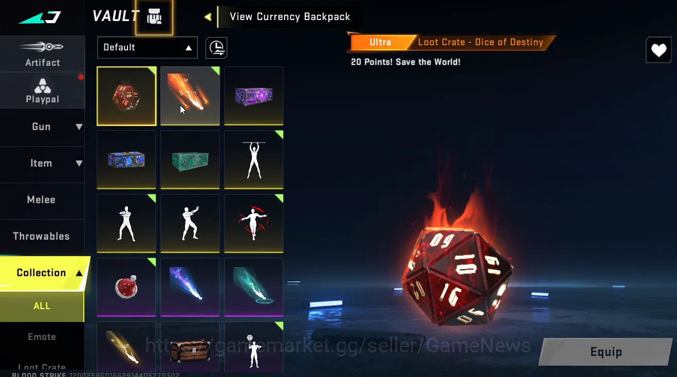 Blood Strike Accounts ASIA|2 ETERNAL Lv4 KAG6-Dynamite,Lv3 MP5-BloodRift image 12
