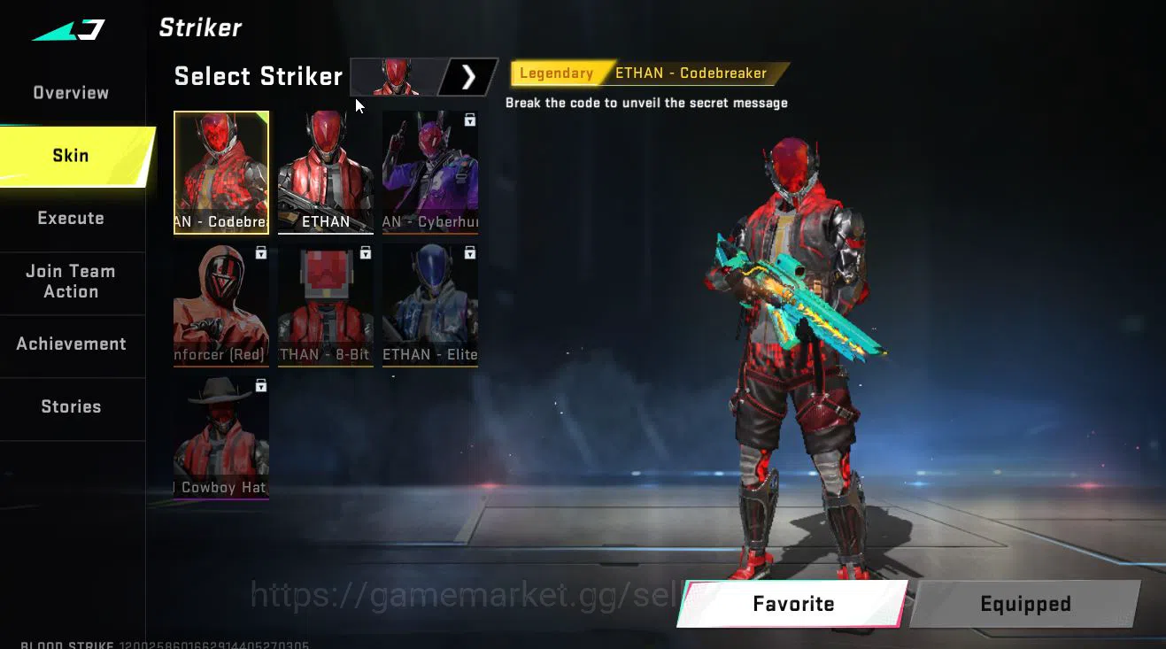 Blood Strike Accounts ASIA|2 ETERNAL Lv4 KAG6-Dynamite,Lv3 MP5-BloodRift image 16