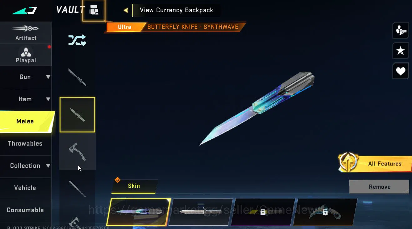 Blood Strike Accounts ASIA|2 ETERNAL Lv4 KAG6-Dynamite,Lv3 MP5-BloodRift image 9