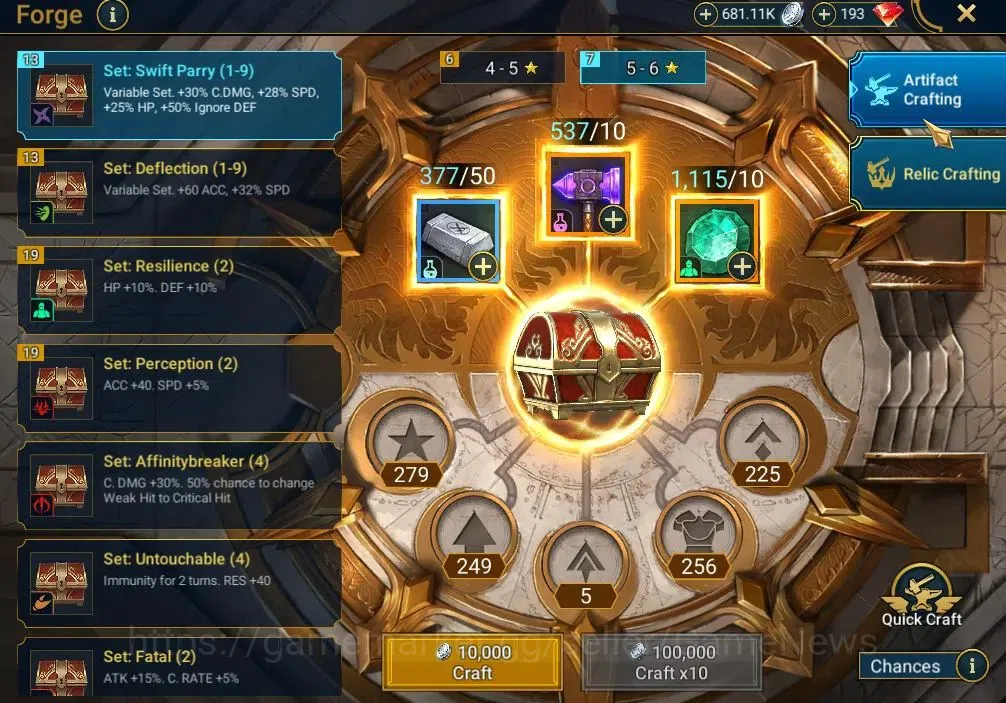 Raid: Shadow Legends Accounts Mid-Game Lv 44| 1,13M Power|1 Myth (Gizmak the Terrible)|22 15