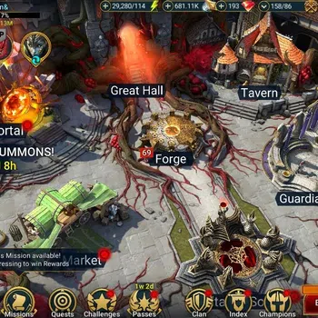 Raid: Shadow Legends Accounts Mid-Game Lv 44| 1,13M Power|1 Myth (Gizmak the Terrible)|22