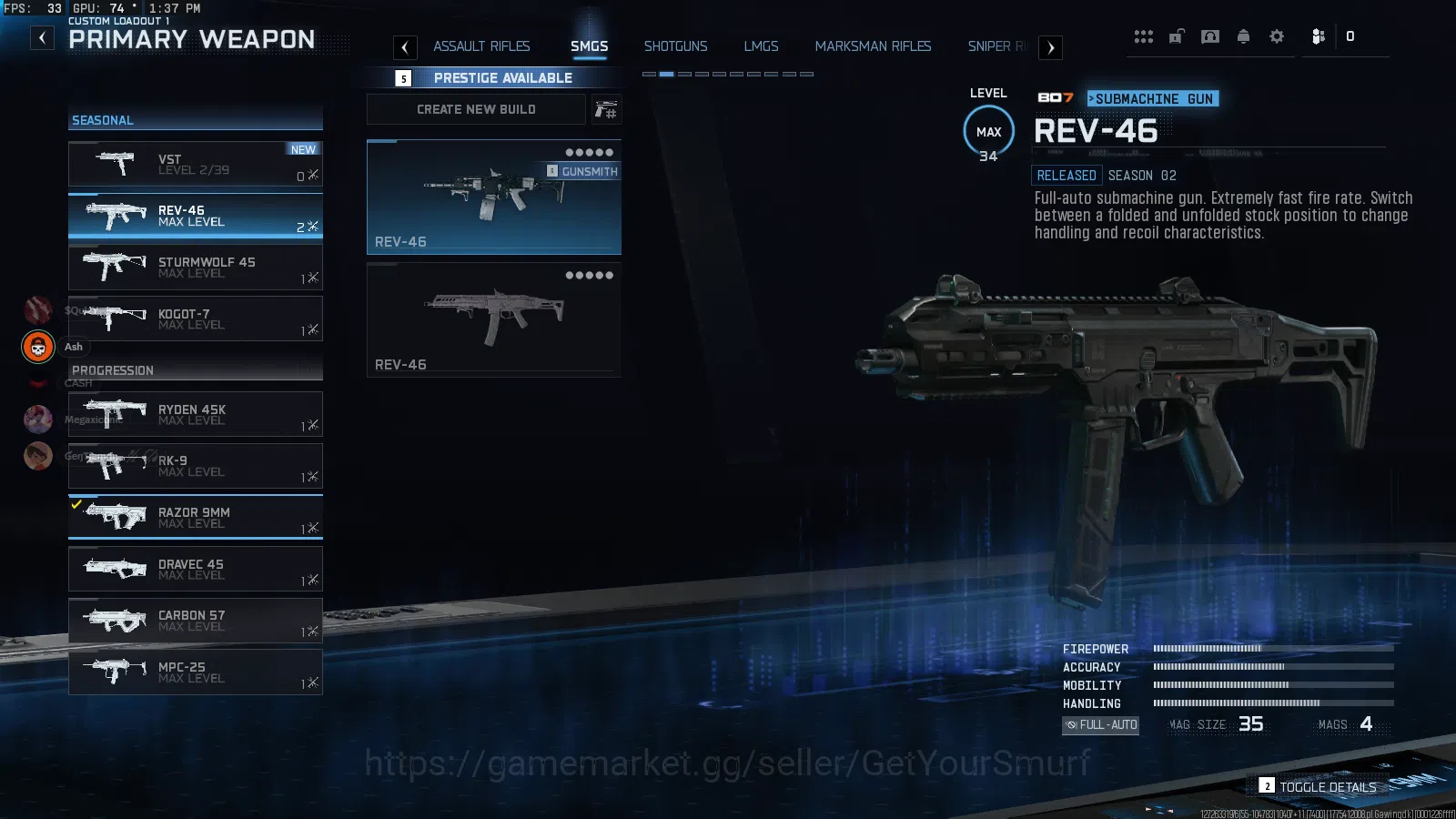 Call of Duty: Warzone Accounts PC/XBOX/PSN • Prestige Master + 30 Apocalypse Camo image 5