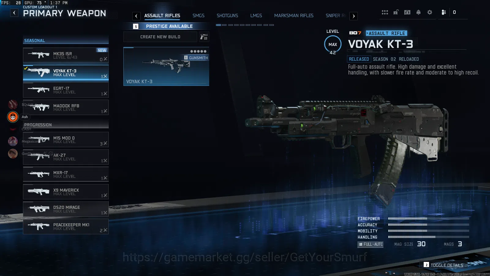 Call of Duty: Warzone Accounts PC/XBOX/PSN • Prestige Master + 30 Apocalypse Camo image 6